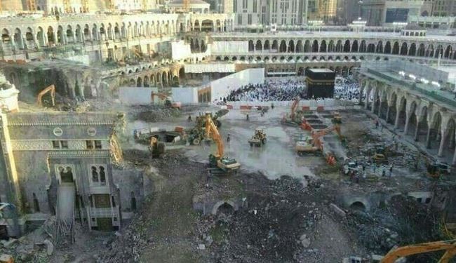 هدم التراث الإسلامي في السعودية