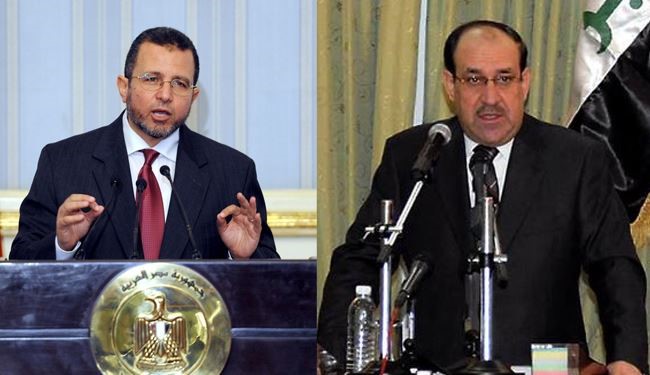 اجتماع بين العراق ومصر برئاسة المالكي وقنديل