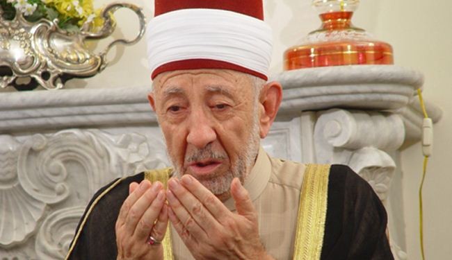 الشيخ البوطي يدعو للجهاد الى جانب الجيش السوري