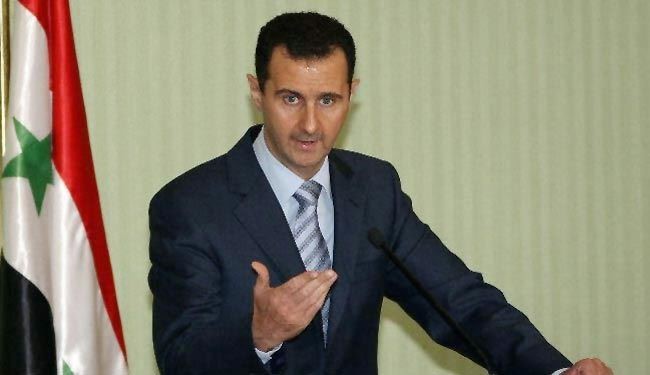الرئيس السوري يؤكد عزمه تطهير البلاد من التكفيريين