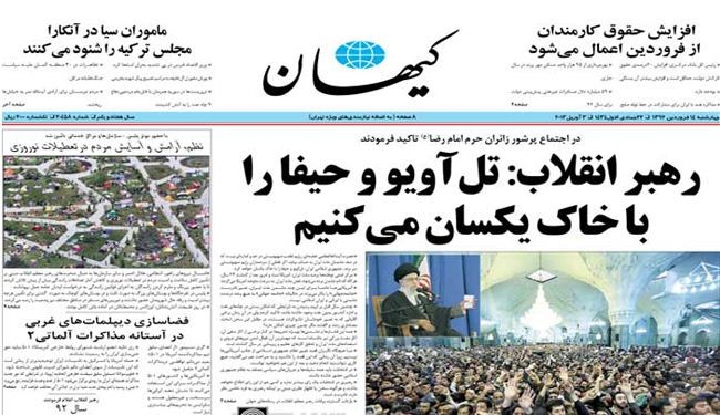 القائد: سندمر تل ابيب اذا ارتكب الصهاينة اي حماقة