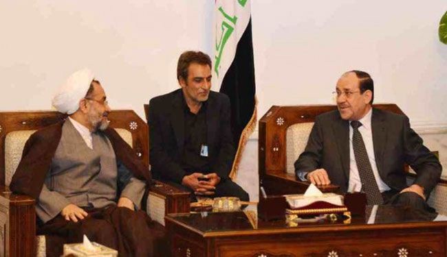 المالكي: بغداد تسعی لاخراج جماعة خلق بشکل کامل