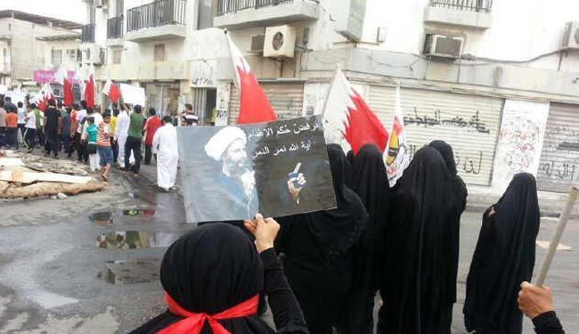 البحرين تنتفض دفاعاً عن آية الله الشيخ آل نمر