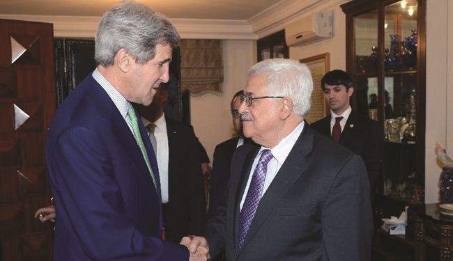 كيري يبحث برام الله استئناف مفاوضات التسوية