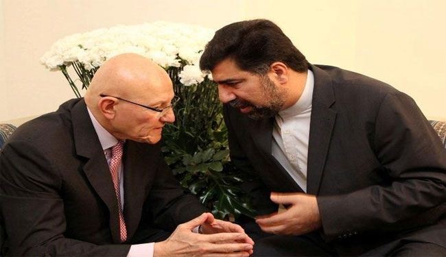 إیران تدعم الرئیس المکلف بتشکیل الحکومة اللبنانیة
