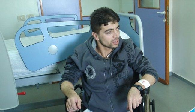 جيش الاحتلال يطلق النار على فلسطيني معوق لاعتقاله