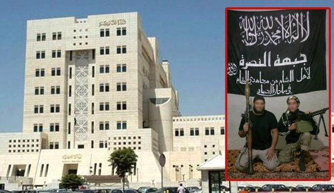 دمشق تطالب بإدراج جبهة النصرة على لائحة الارهاب