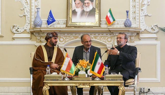 لاریجاني یؤکد علی تنفیذ مشروع نقل غاز ایران لعمان