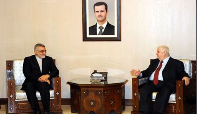 بروجردي: مسلحو سوريا باتوا في وضع لا يحسد عليه