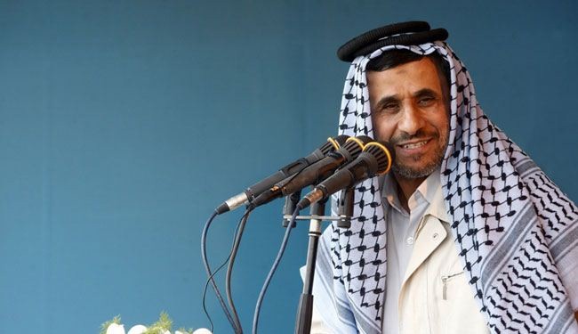 احمدي نجاد يرعى افتتاح 3 مشاريع انمائية في خوزستان