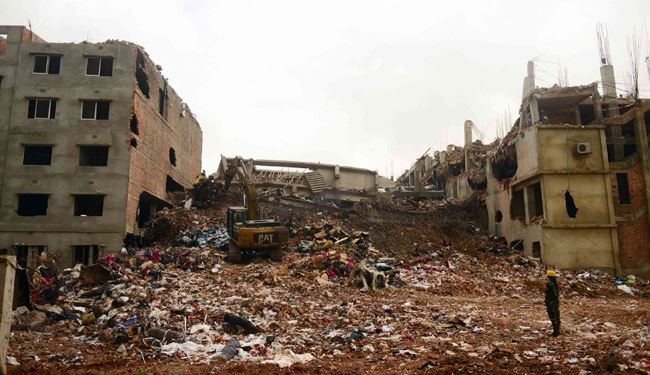 افزايش تلفات ريزش ساختمان بنگلادش به 610 نفر