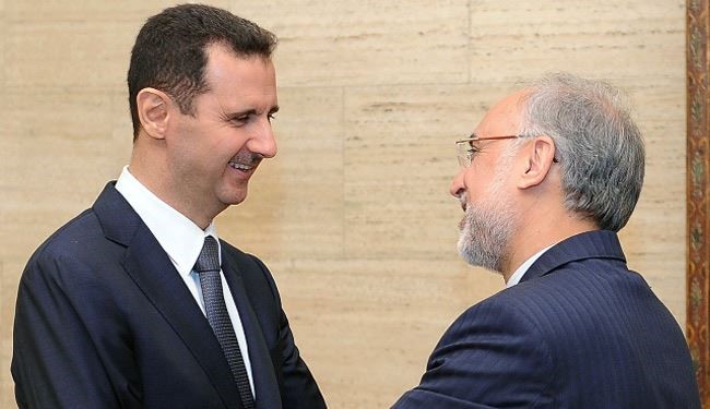 صالحي للاسد:ايران تقف الى جانب سوريا ضد اسرائيل