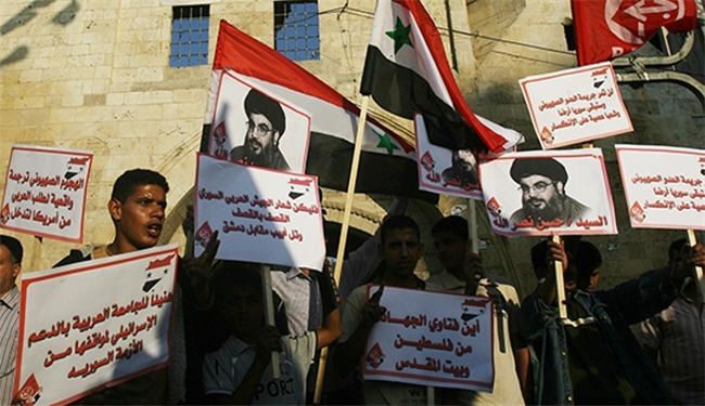 وقفة تضامنية مع سوريا جنوب قطاع غزة+صور
