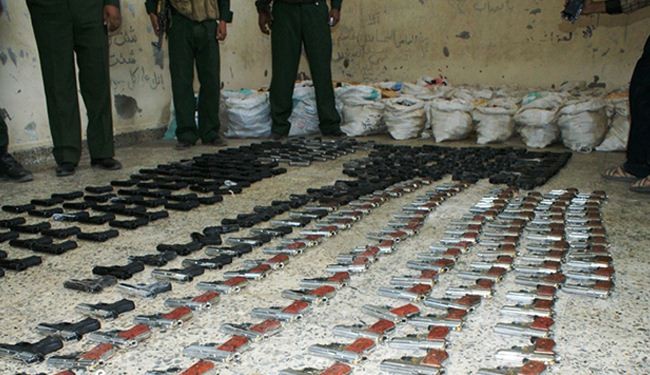 ضبط شحنة جديدة من اسلحة تركية مهربة في اليمن