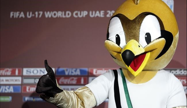 الصقر شقران تميمة كأس العالم للناشئين 2013