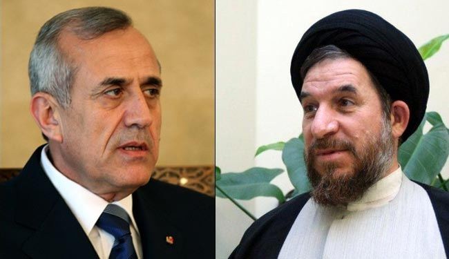 مساعد الرئيس الايراني يبحث مع رئيس لبنان تطورات المنطقة