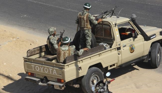 خطف سبعة جنود مصريين في سيناء