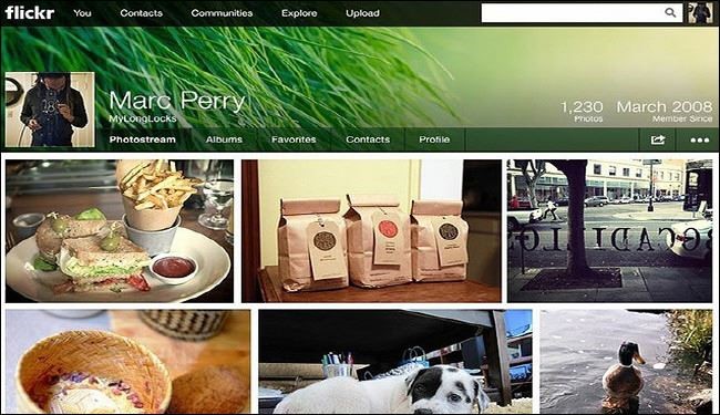 ياهو  Yahoo تطلق تصميم جديد لخدمة فليكر Flickr و ترفع المساحة المجانية لـ1تيرابايت