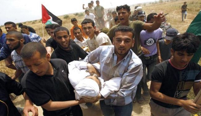 اصابة فتى فلسطيني برصاص الاحتلال في الضفة
