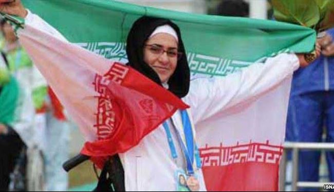 الايرانية نعمتي تفوز بجائزة الانجاز الرياضية