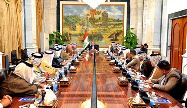 المالكي يدعو العشائر للوقوف بوجه 