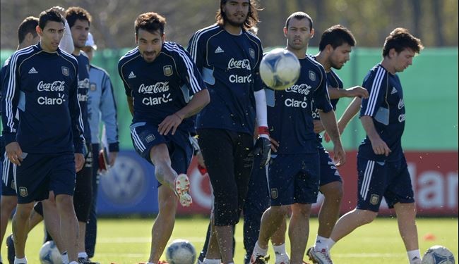 الارجنتين امام اختباركولومبيا والشك يحوم حول ميسي