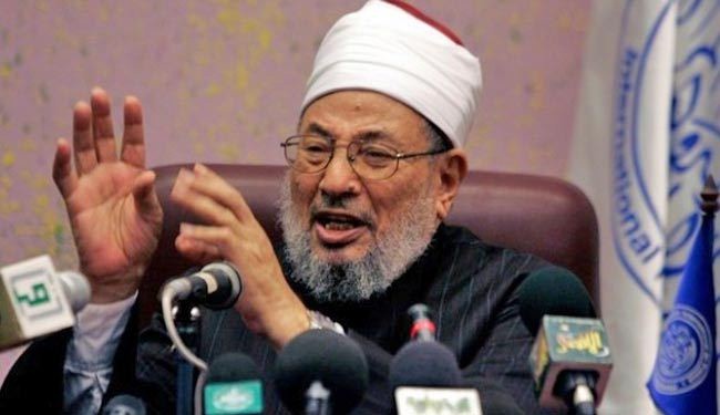 القرضاوي يجدد هجومه على حزب الله وايران