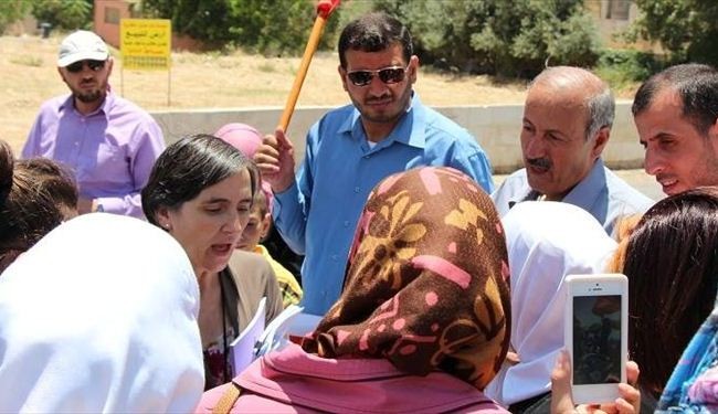 أهالي الأسرى يعتصمون أمام المفوضية الأوروبية بالاردن