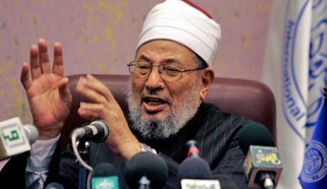 القرضاوي: الخروج على مرسي، حرام