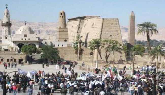 مصر: المعتصمون في الاقصر يرفضون فك اعتصامهم
