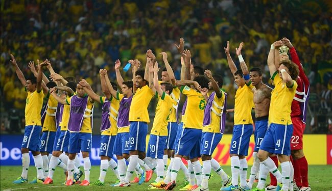 البرازيل تقتص من الاوروغواي وتتأهل الى النهائي