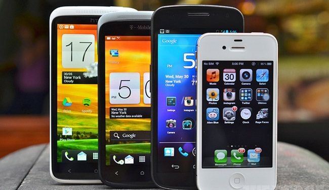 دراسة: أندرويد و iOS على قمة الهواتف الذكية‎