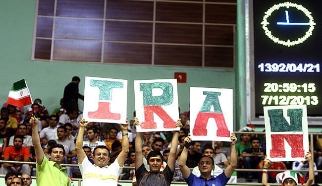 ايران تسحق المانيا بثلاثة أشواط في الدوري العالمي