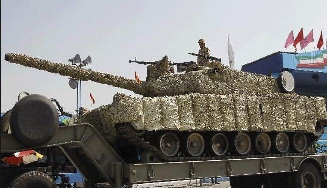 الجيش الايراني يصنع حاملة الدبابات 
