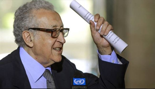 الابراهيمي:الامم المتحدة تريد حضور ايران بمؤتمر جنيف