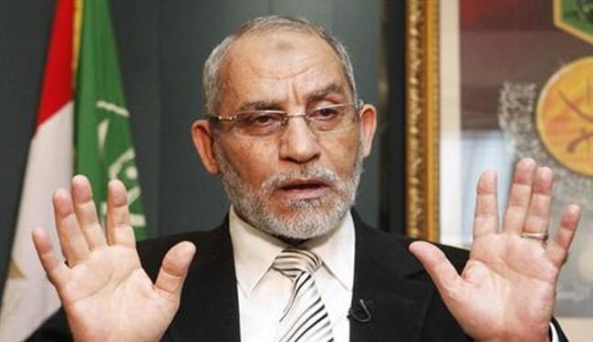 النيابة المصرية تأمر بالقبض على مرشد الإخوان
