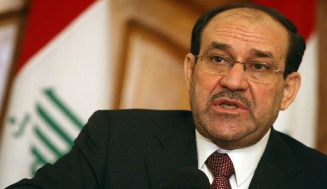 المالكي يتهم جهات خارجية باحداث سجني التاجي وابوغريب