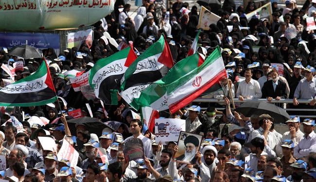 احياء يوم القدس العالمي في مختلف أنحاء ايران