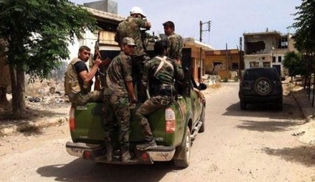 الجيش السوري يستهدف المسلحين بريف حلب