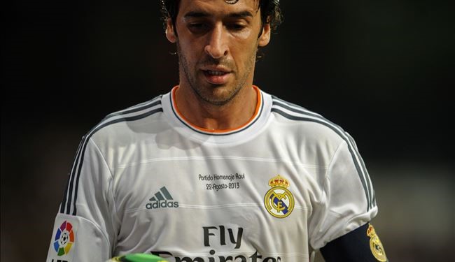 فوز ريال مدريد على السد 5-صفر في تكريم راوول