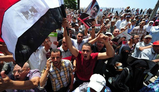 تظاهرات لمناصري الرئيس المعزول مرسي في مصر
