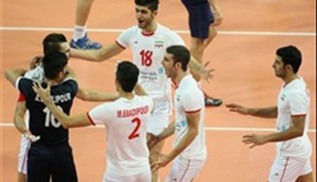 الطائرة الايرانية تححق انجازا تاريخيا بفوزها على الارجنتين وصيفة البطل