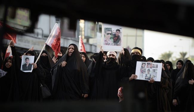 آل خليفه بانوي باردار بحريني را بازداشت كرد