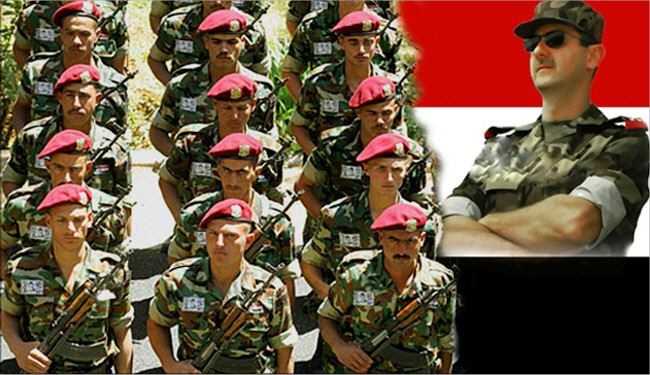8 الاف إستشهادي بالجیش السوري لمواجهة العدوان