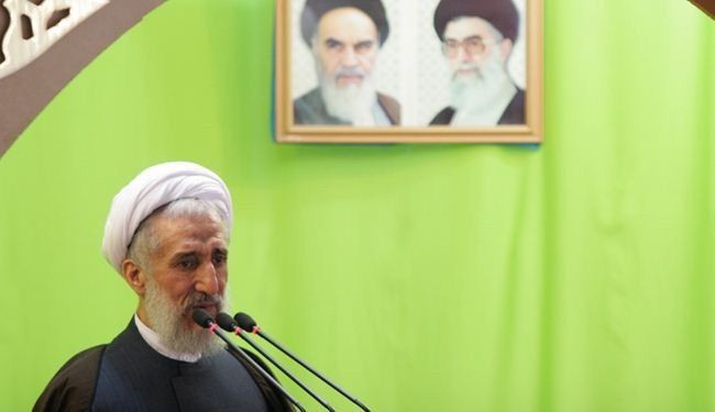 خطيب طهران: الشعب السوري سيمرغ انف اميركا بالتراب