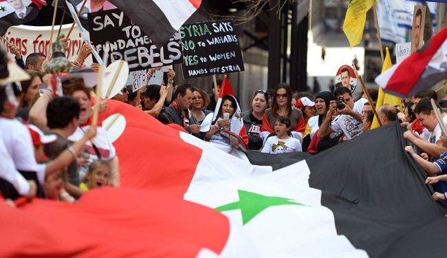 تظاهرات في استراليا ضد العدوان على سوريا