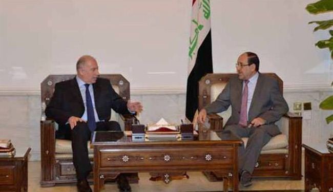 المالكي والنجيفي يتفقان على رفض العدوان على سوريا