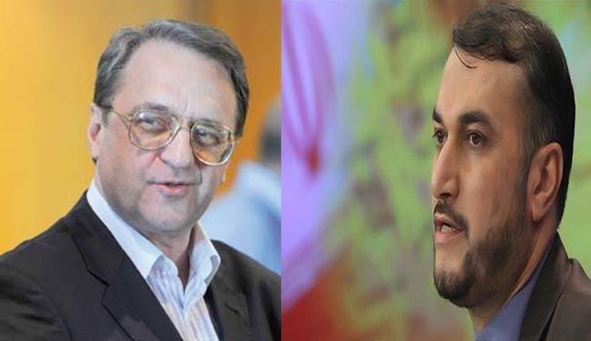 ايران وروسيا ترفضان التدخل العسكري في سوريا