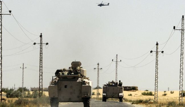مقتل مسلحين واعتقال آخرين خلال حملة امنية في سيناء