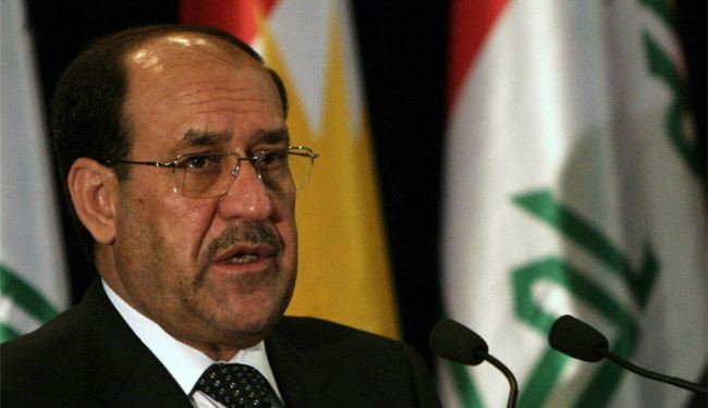 المالكي: الارهابيون وضعوا 